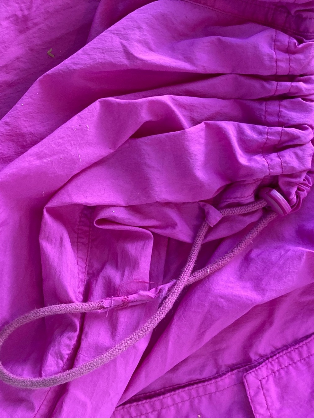 Anthropologie Daily Practice Medium Base Jump Parachute Cargo Pants Magenta - Picture 9 of 10